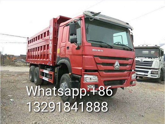 Used Dump Truck HOWO 375 HP 5.8M Large Box