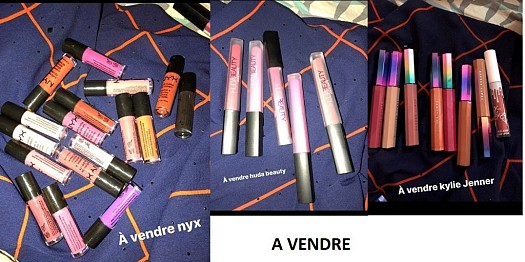 A vendre rouges à levres