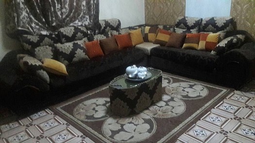 Salon avec table basse