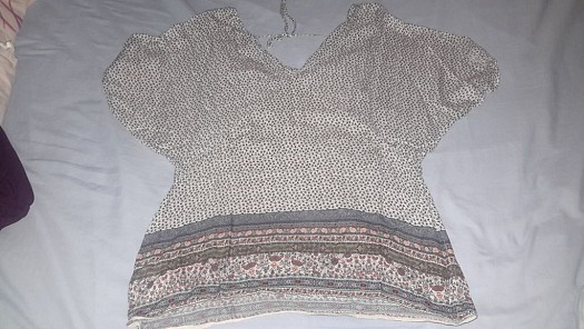 Blouse fleurie