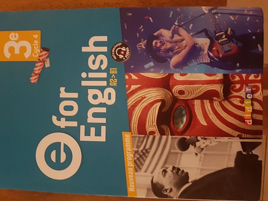 Manuel d\'anglais 3eme