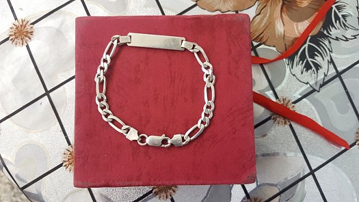 Bracelets argent pour homme Tel 77389070