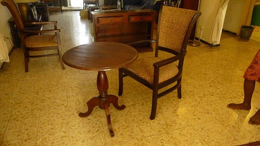 Guéridon en bois