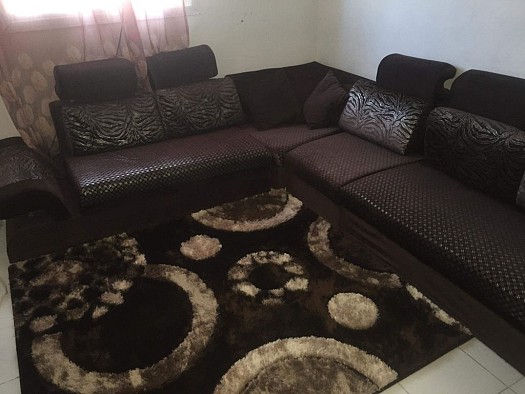 Salon avec son tapis