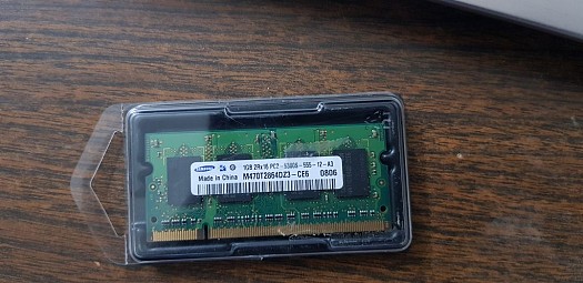 RAM pc portable 1Gb DDR2