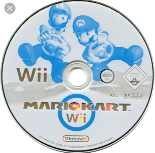 CD Mario Kart wii