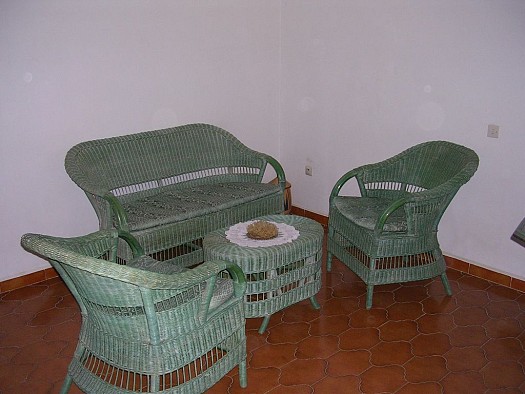 Salon en rotin