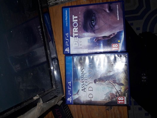 Vente de deux cd ps4