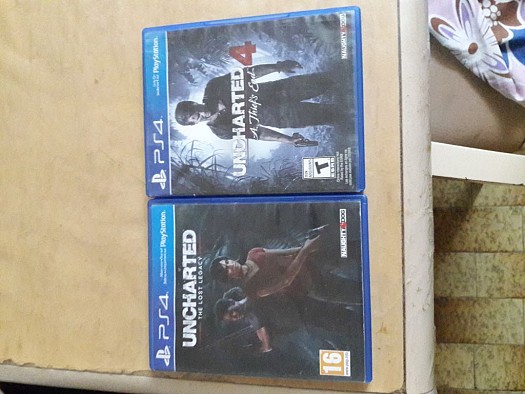 Vente de deux cd ps4