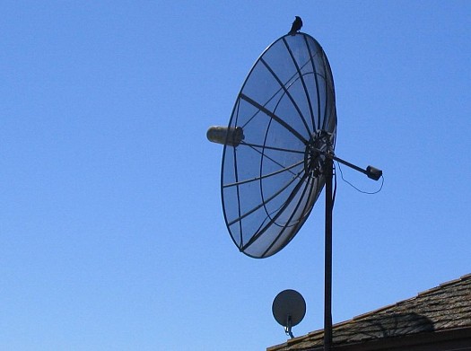 Cherche des vielles antennes paraboliques
