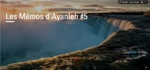 Les Mémos d'Ayanleh #5