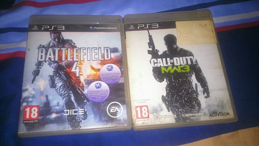 Battlefield 4 et call of duty mw3
