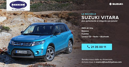 SVAMC : Nouvelle Suzuki Vitara, plus performante et élégante que jamais !