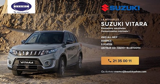 SVAMC : Nouvelle Suzuki Vitara, Prestations maximales, Consommation minimale
