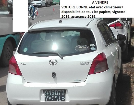 voiture type Yaris