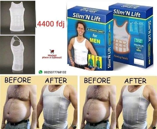 Slim'N lift débardeur gainant amincissant Pour homme