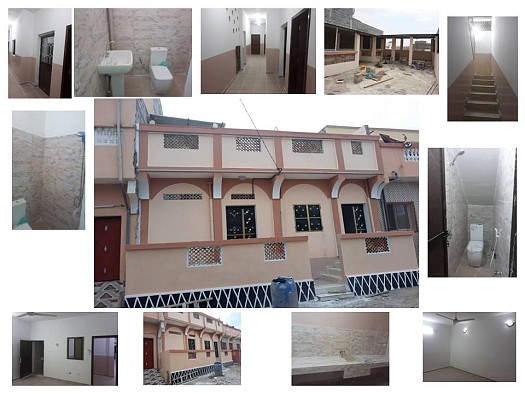 Maison à louer F4, 2 toilettes, 1 grande cuisine et 1 terrasse couverte à Barwaqo 2