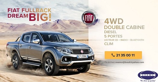 SVAMC : FIAT Pick-up 4x4 Fullback 4WD