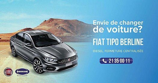 SVAMC - La nouvelle FIAT TIPO est enfin à Djibouti !