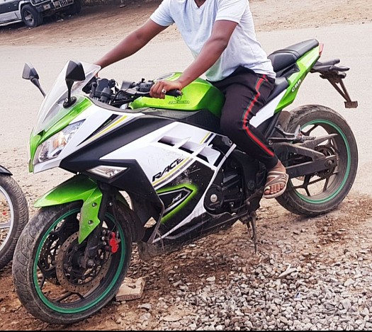 Moto jincheng 150cc Verte