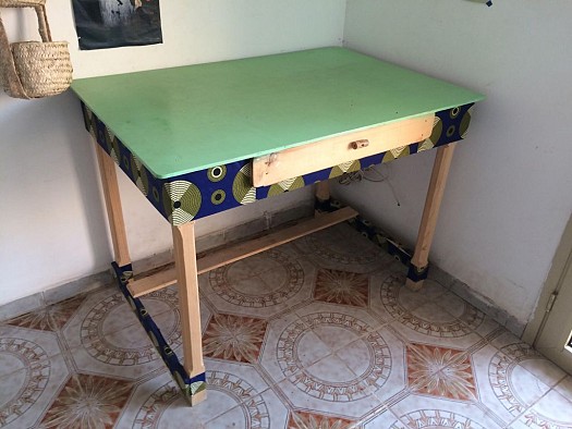 Bureau décoré