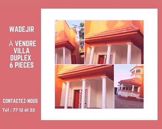 Wadajir : à vendre Villa duplex 6 pièces 500 m²