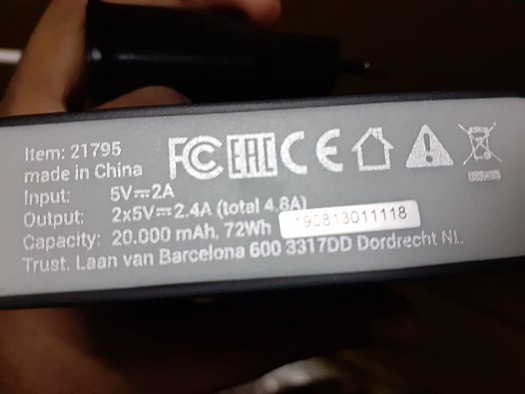 Batterie chargeur (trust)