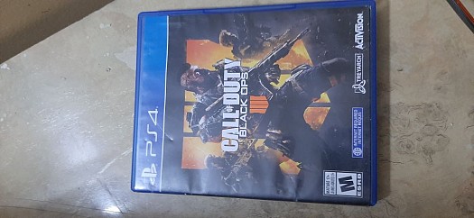 CD ps4 Call of Duty Black ops 4