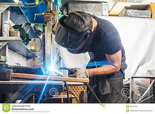 Homme de soudure