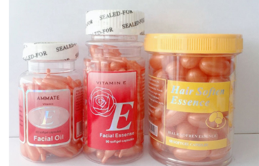 Ayan boutique: Capsules vitamines E pour les cheveux