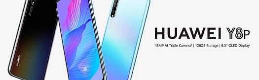 Huawei Y8p 128 GB et RAM 6