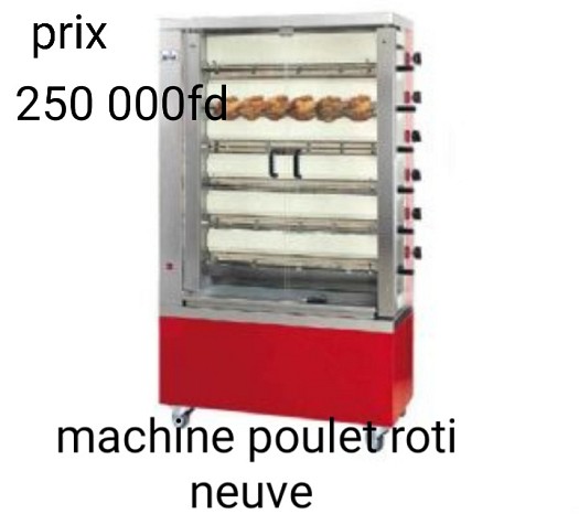 machine poulet roti à Djibouti