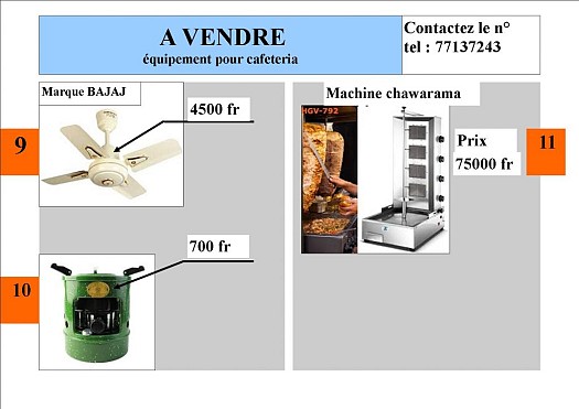 Équipement pour cafeteria [3]