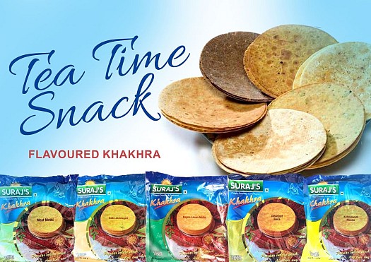 Tea Time Snack - Indian Flavoured Khakhra