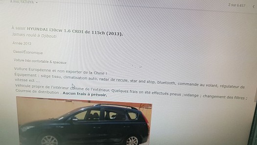 Voiture Hyundai