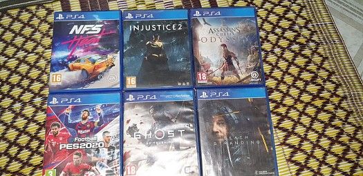 lot jeux ps4