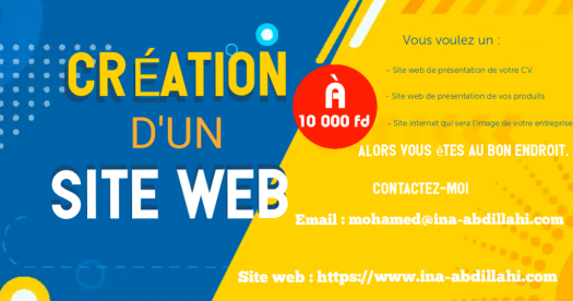 Création d'un site internet