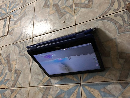 Dell Mini-Laptop flexible (bleu)