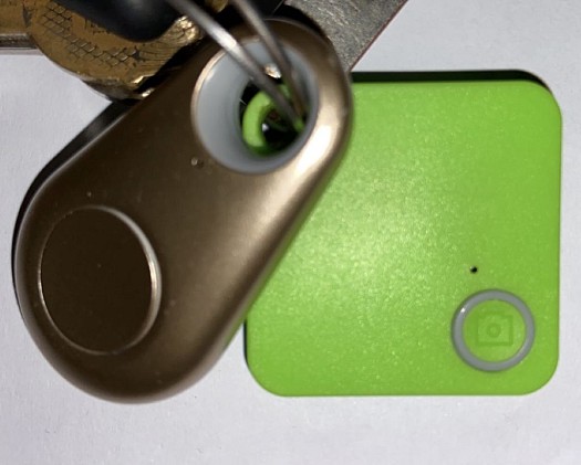 Key finder Vert et Poire