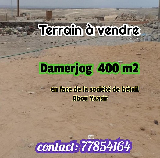 Terrain à vendre Damerjog 400 m2