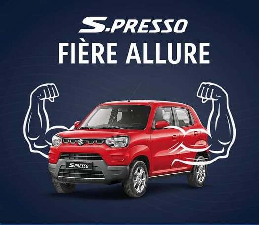 Louer voiture neuve Suziki spresso 2020