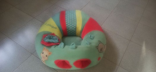 Pouf coussin enfant