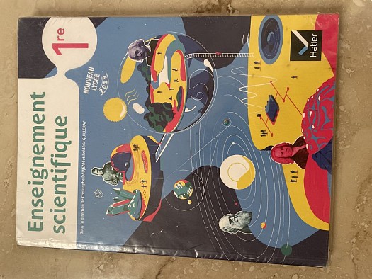 Le Livre Scolaire Enseignement Scientifique 1ere