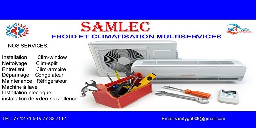 Samlec froid et climatisation Multiservices