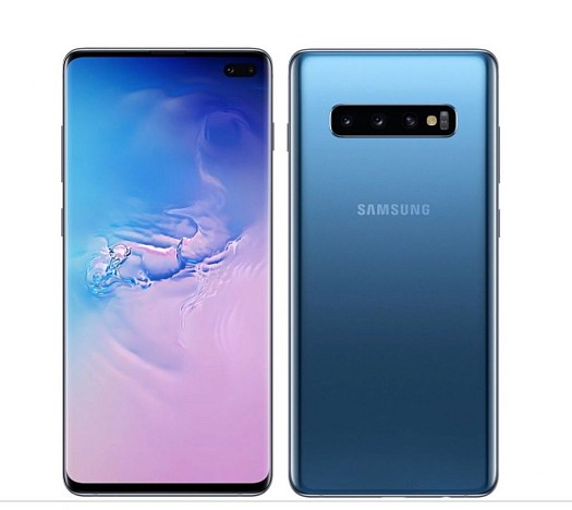 Samsung S10 plus bleu