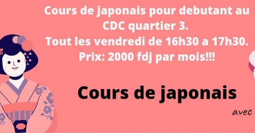 cours de japonais a djibouti