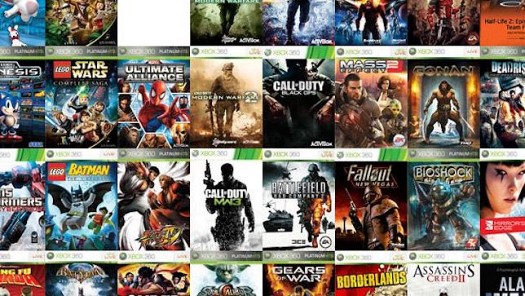Méga jeux Xbox 360