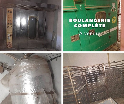 Boulangerie professionnelle en vente