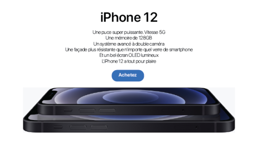 iPhone 12 - Offre spéciale ! Neuf et en boîte à 150,000 FDJ!