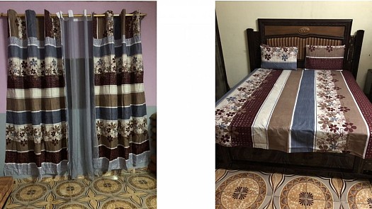 Rideaux et draps